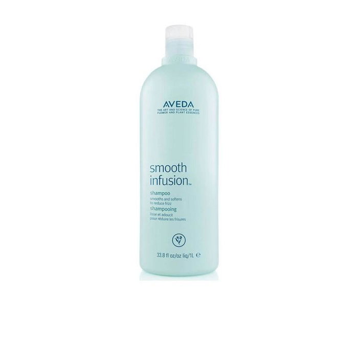 Aveda Shampooing Smooth Infusion lissant, réducteur de frisottis, pour cheveux lisses et doux, flacon 1000 ml Aveda Shampooing Smooth Infusion lissant, réducteur de frisottis, pour cheveux lisses et doux, flacon 1000 ml