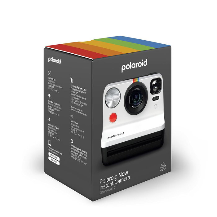 Appareil Photo Instantané Polaroid NOW G2 BL/WH Appareil Photo Instantané Polaroid NOW G2 BL/WH