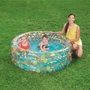 Bestway Piscine Gonflable 3 Anneaux Tropical Transparent 150x53 cm