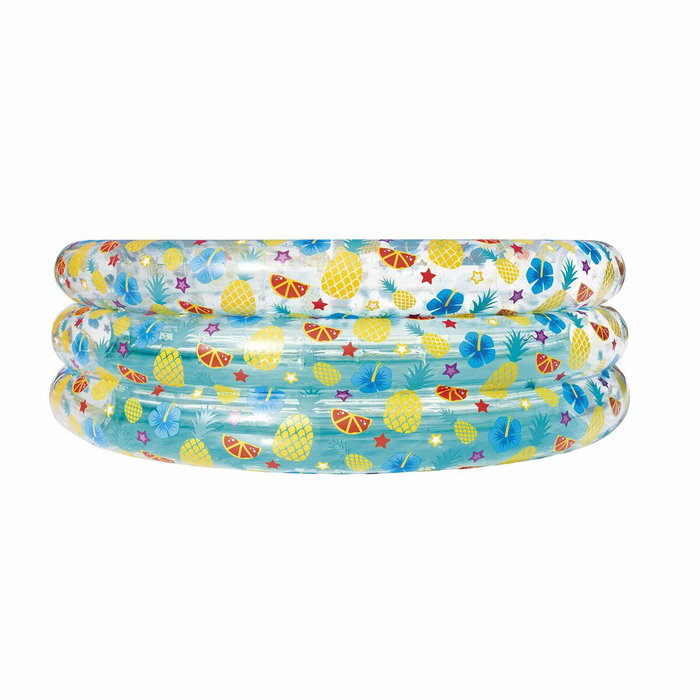 Bestway Piscine Gonflable 3 Anneaux Tropical Transparent 150x53 cm Bestway Piscine Gonflable 3 Anneaux Tropical Transparent 150x53 cm
