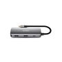 Hub USB-C Urban Factory MHC55UF Gris