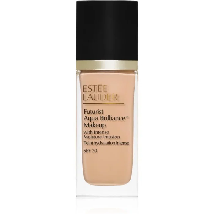Estee Lauder Futurist Aqua Brilliance Fond de teint liquide 1W1, Os SPF 20 Estee Lauder Futurist Aqua Brilliance Fond de teint liquide 1W1, Os SPF 20