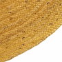 BigBuy Home Tapis Jaune Jute 120 x 120 cm