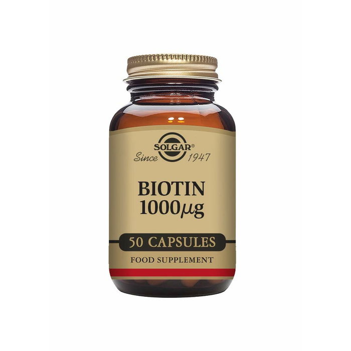 Solgar Biotina 1000 µg, 50 comprimés Solgar Biotina 1000 µg, 50 comprimés