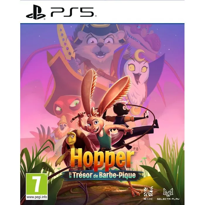 Just For Games Hopper et le Trésor de Barbe-Pique - Jeu PS5 Just For Games Hopper et le Trésor de Barbe-Pique - Jeu PS5
