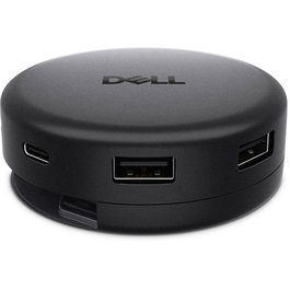 Dell DA326 Hub USB-C 7-en-1 Travel, HDMI, DisplayPort, Ethernet 2.5 Gbit/s, Charge 100W