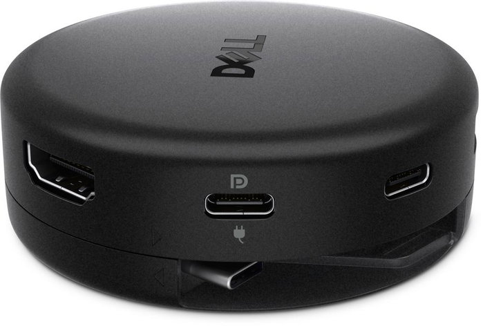 Dell DA326 Hub USB-C 7-en-1 Travel, HDMI, DisplayPort, Ethernet 2.5 Gbit/s, Charge 100W