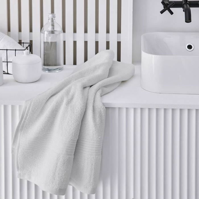 Today Essential Drap de bain Craie 70 x 130 cm