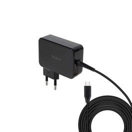 Tooq TQLC-USBCGAN90PD Chargeur Portable GAN USB-C PD 90W Noir