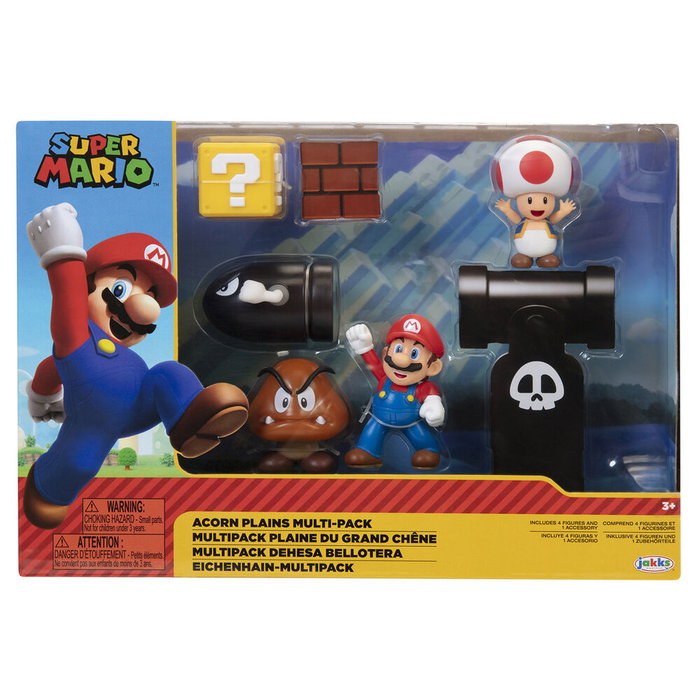 Nintendo Blister Diorama Classique Super Mario - Figurine ou Diorama par JAKKS PACIFIC (177x254x62 mm) Nintendo Blister Diorama Classique Super Mario - Figurine ou Diorama par JAKKS PACIFIC (177x254x62 mm)