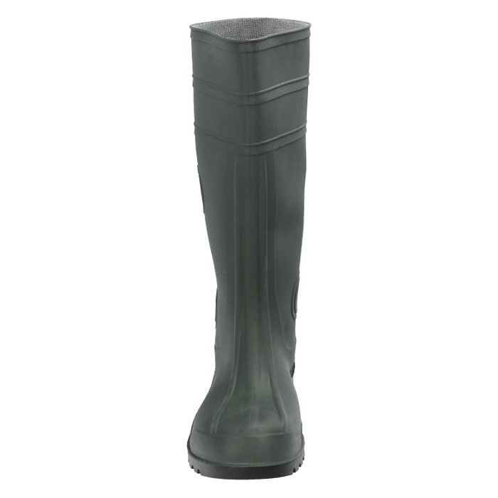 WOLFPACK LINEA PROFESIONAL Bottes de sécurité hautes vertes en caoutchouc, Taille 40