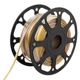 Bande LED COB Auto-Rectifiée 220VAC 10W/m IP65 - 50 Mètres Blanc Naturel 4000K avec Adhésif 3M