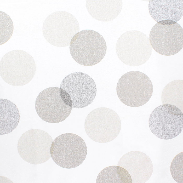 ORYX Nappe ronde en PVC Ø 140 cm Cercles Beige