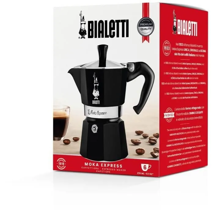 Bialetti Cafetière italienne Rainbow 6 tasses, 0.30 L, Vert