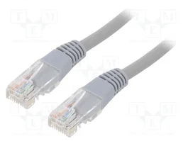 GEMBIRD Cordon de raccordement Cat 5e U/UTP 20m gris