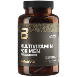 BIOTECHUSA Multivitamin for Men from Organic Sources 60 Tbl
