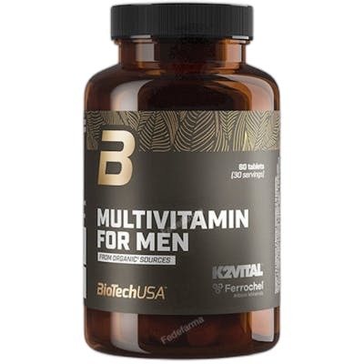 BIOTECHUSA Multivitamin for Men from Organic Sources 60 Tbl BIOTECHUSA Multivitamin for Men from Organic Sources 60 Tbl