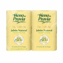 Heno De Pravia Savon Naturel Original, Pack de 2 x 115 g