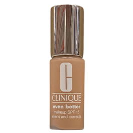 Clinique Even Better Fond de Teint Liquide Hydratant SPF 15 - Teinte Biscuit WN 30 - Format Testeur 10 ml (Sans Parabènes)