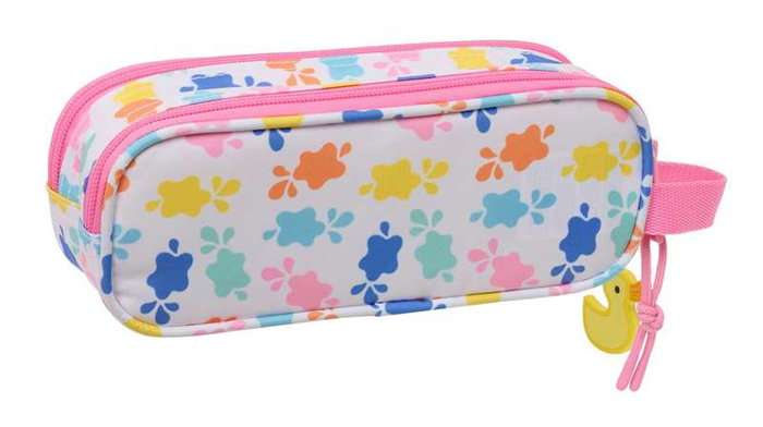 Safta Coffret de rangement double Peppa Pig "Baby Pig" 21x8x6cm, coffre à jouets pour enfant dès 3 ans
