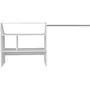 ARTIC EKIPA - Kit dressing sous comble, 1 penderie, décor mélaminé blanc, L197 x P50 x H94 cm