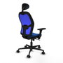 Piqueras y Crespo Chaise de Bureau Jorquera 3D036N1 Bleu