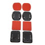 Phoenix technologies Pack 4 Supports Adhésifs 3M VHB Courbes + Plats pour GoPro et Caméras Sport - Résistant à l'Eau