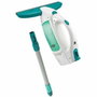Leifheit Dry & Clean 51001 Aspirateur à Vitres avec Manche 43cm