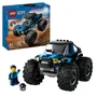 LEGO 60402 City - Monster Truck Bleu Tout Terrain avec Pilote Minifigurine, Jeu de Construction 148 Pièces, Cadeau Enfant Dès 3 Ans