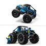 LEGO 60402 City - Monster Truck Bleu Tout Terrain avec Pilote Minifigurine, Jeu de Construction 148 Pièces, Cadeau Enfant Dès 3 Ans