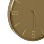 BigBuy Home Horloge Murale Jaune Verre Acier 51 x 5 x 51 cm