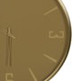 BigBuy Home Horloge Murale Jaune Verre Acier 51 x 5 x 51 cm