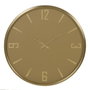 BigBuy Home Horloge Murale Jaune Verre Acier 51 x 5 x 51 cm