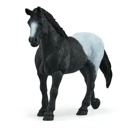 Schleich 42611 Horse Club - Box pour cheval avec jument et poulain, coffret jeu avec 34 figurines dont 2 chevaux, pour enfants 5 ans et plus