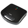 Bourgini Sandwich Maker XXL - Gril à Sandwich, 800W, Grandes Plaques 16x27cm, Antiadhésif, Range-Vertical