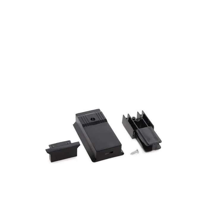 Fermeture de rail noire Fermeture de rail noire