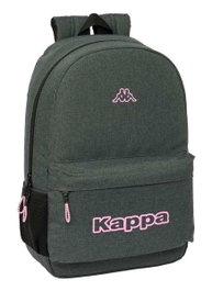 Kappa Safta Mochila Adapt.Carro Sac à dos transformable chariot Silver Pink 30x46x14 cm