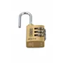 Abus Cadenas à combinaison 165/20 en laiton massif avec anse en acier
