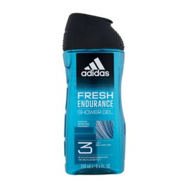 Adidas Fresh Endurance Gel Douche 3 en 1 Corps, Visage et Cheveux - 250 ml - Pour Hommes - Tous Types de Peau
