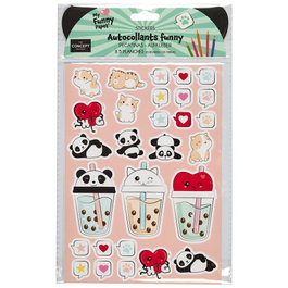 The Concept Factory Pegatinas Funny Kawaii