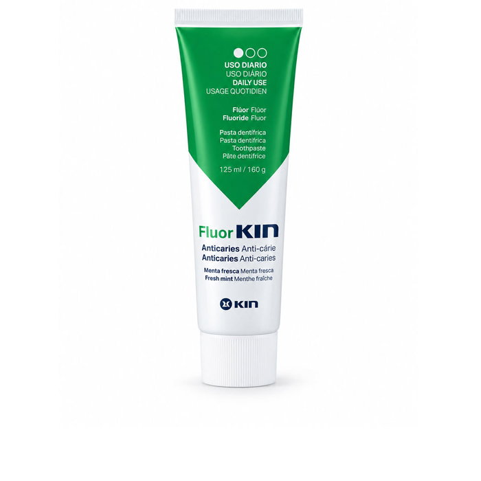 Kin Fluorkin Dentifrice Anti-caries Menthe Fraîche 125 ml Kin Fluorkin Dentifrice Anti-caries Menthe Fraîche 125 ml