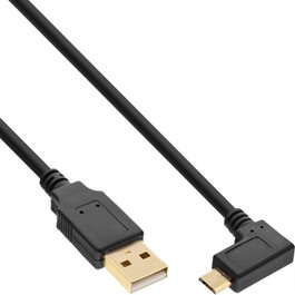 MicroConnect Câble USB A vers USB Micro B, Version 2.0, Noir, 1,8 m