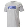 T-shirt à manches courtes homme Puma Puma Graphics Wordin Gris clair