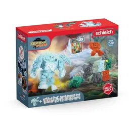 Schleich 72226 Figurine Cyborg de Glace Gamme Eldrador Creatures - Figurine Ice Robot Value Pack