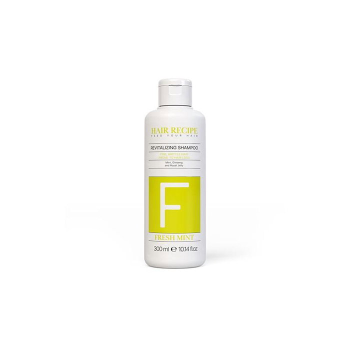 Maxy Look Shampooing Revitalisant à la Menthe Fraîche 300 mL - Formule enrichie au Ginseng et à la Gelée Royale Maxy Look Shampooing Revitalisant à la Menthe Fraîche 300 mL - Formule enrichie au Ginseng et à la Gelée Royale
