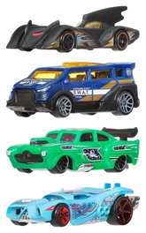 Batman Hot Wheels Silver Series assortiment véhicules Die-Cast 1/64 979T (24)