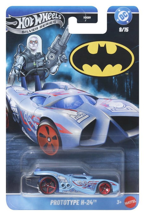 Batman Hot Wheels Silver Series assortiment véhicules Die-Cast 1/64 979T (24)
