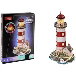 Explora Sciences Kit modélisme 3D Puzzle Phare - 72 pièces