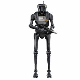 Hasbro New Republic Security Droid Black Series Star Wars The Mandalorian Figurine Articulée 15 cm avec Blaster