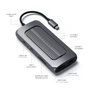 Satechi - Adaptateur multiport USB-C MX pour Mac M1 - Dual 4K HDMI 60Hz, PD 100W, Gigabit LAN, USB-C, 2x USB-A 3.0, lecteur Micro/SD, jack 3.5mm